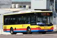 97A線取消前的用車以青年JNP6105GR（18XX）為主