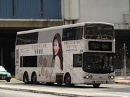 屬九龍灣車廠（K），配備傲群CR223LD車身的富豪超級奧林比安（3ASV454／KT6491）曾行走254R線