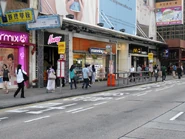 北行站景（2014年10月，受雨傘革命旺角佔領區影響而停用）