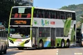 九巴第二輛Enviro500 MMC Hybrid（ATH1／TA2344）首航並上掛619線