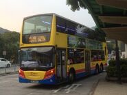 Enviro500行走629A線（2017年1月）