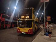 A25S線用車停泊在啟德體育園