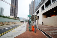 Tai Ho Road outside Nina Tower (February 2016)