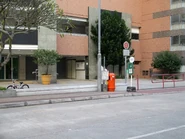 東港城穿梭巴士站位（2016年2月）