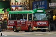 2M線用車LE4742正駛入馬頭圍道