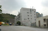 担杆山路西端迴旋處及香港船廠，小巴須在此掉頭（2011年11月）