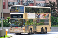 31M線曾以丹尼士三叉戟（ATS）為主力用車
