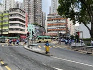 香港仔水塘道連接與香港仔大道及洛陽街交界路口（2021年6月）