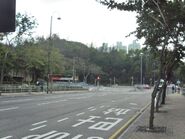 達東路與順東路交界（2012年2月）