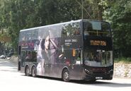 70S派出Enviro500 MMC 12米（ATENU）雙層空調巴士行走