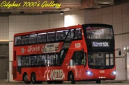 KMB once deployed Volvo B8L 12.8m (V6X) on Route 101