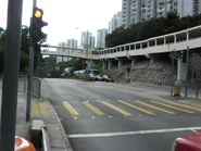 與穎竹街交界的一段（2012年7月）