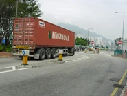 與湖山路交界處（2012年2月）