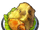 Crabe de roche frit
