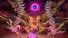 Возвышенное, сияющее воплощение небес Глаз ужаса