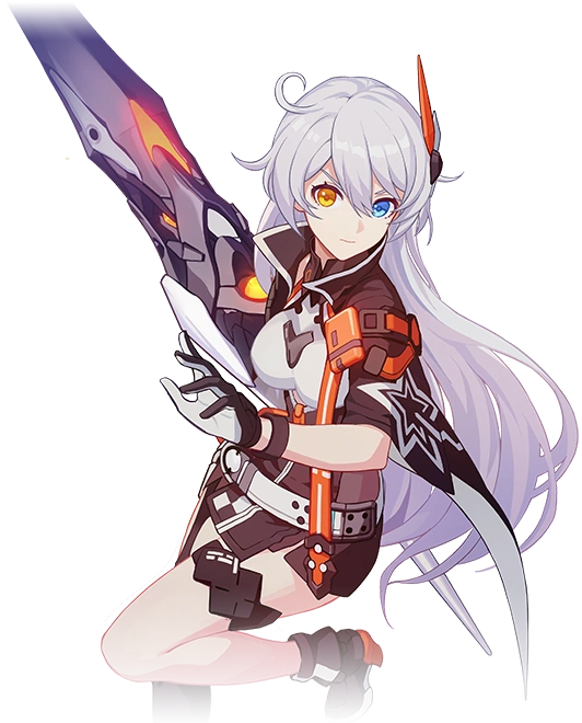 Kiana Kaslana: Void Drifter augment.