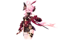 Figure of Yae Sakura's Darkbolt Jonin battlesuit.