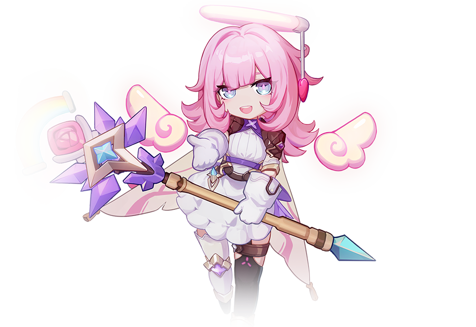 Elysia and ELF Elysia in Gacha Club ! Honkai Impact 3rd