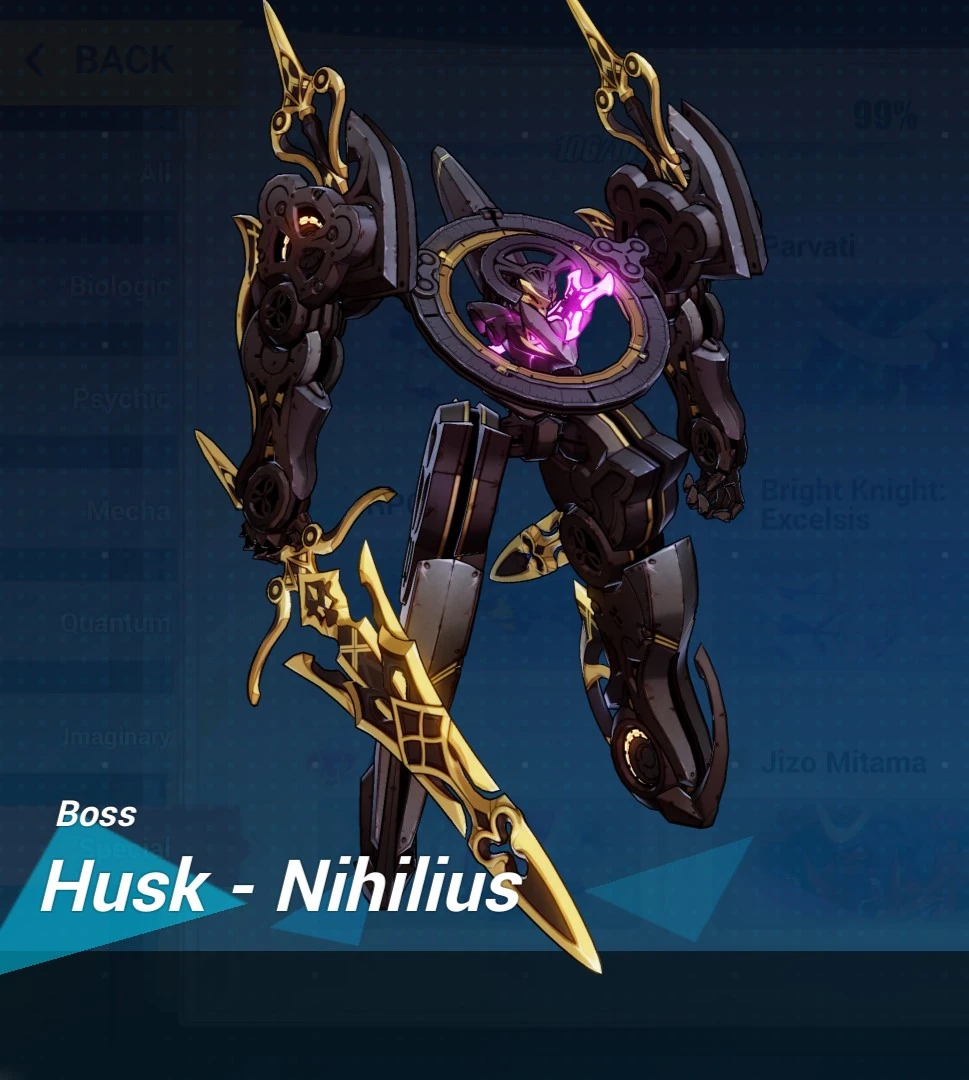 Husk Nihilius Official Honkai Impact 3 Wiki