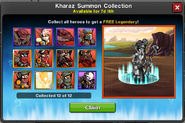 Kharaz Summon Collection