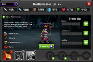 Battlemaster Lir ++: Level 1: Min.