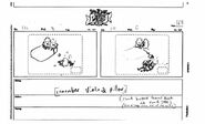 La Gente de las Nubes en el Storyboard del episodio ¡Desalojo!