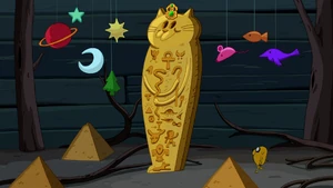 S5e20 Wall cat sarcophagus