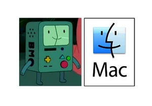 La pantalla rota de bmo