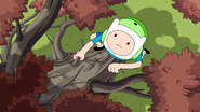 S6e27 Finn climbing tree