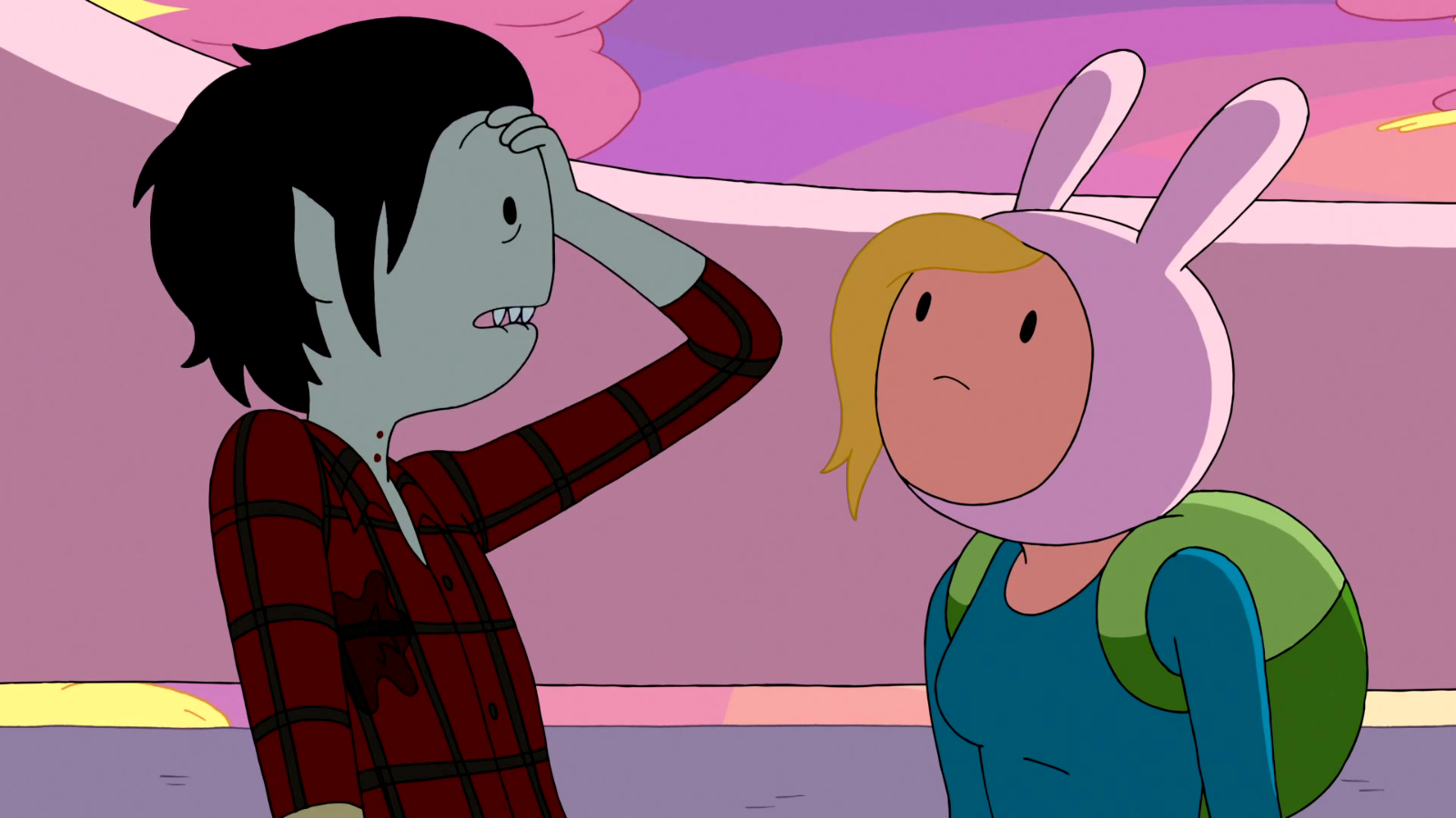 Hora de Aventura (Fionna y Marshall Lee)