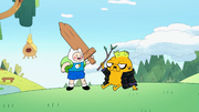 El Pequeño Finn y el Joven Jake