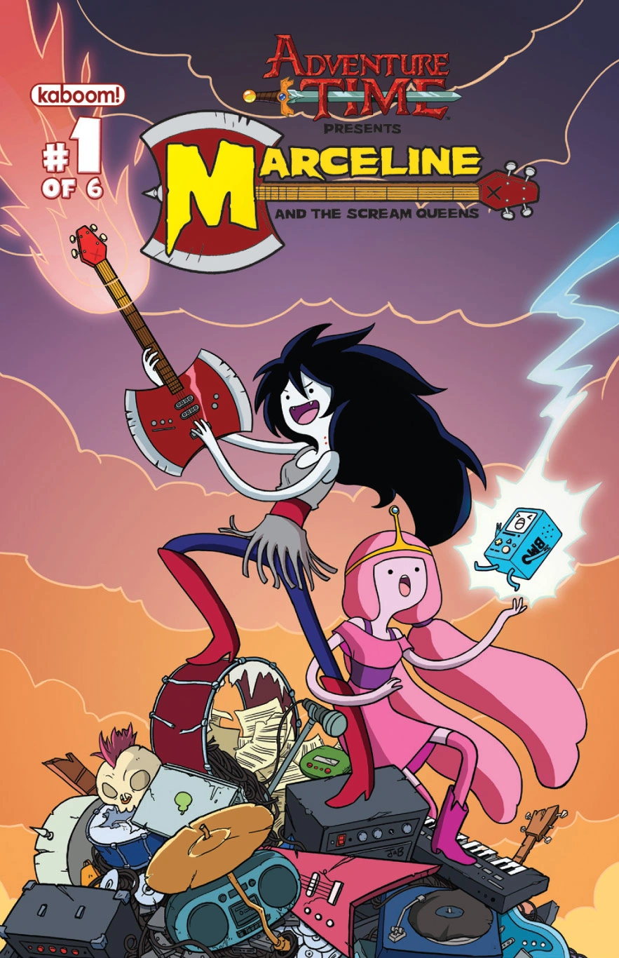 Hora De Aventura Marceline Y La Princesa Flama