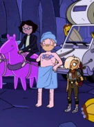 Finn adulto en ''Obsidiana''