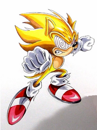 Fleetway super sonic, Wiki Hora de Aventura Fanon