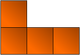 Orange Tetrimino 1