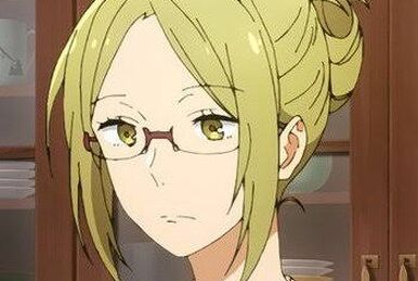 Yuki from horimiya yellow short hair anime cartoon