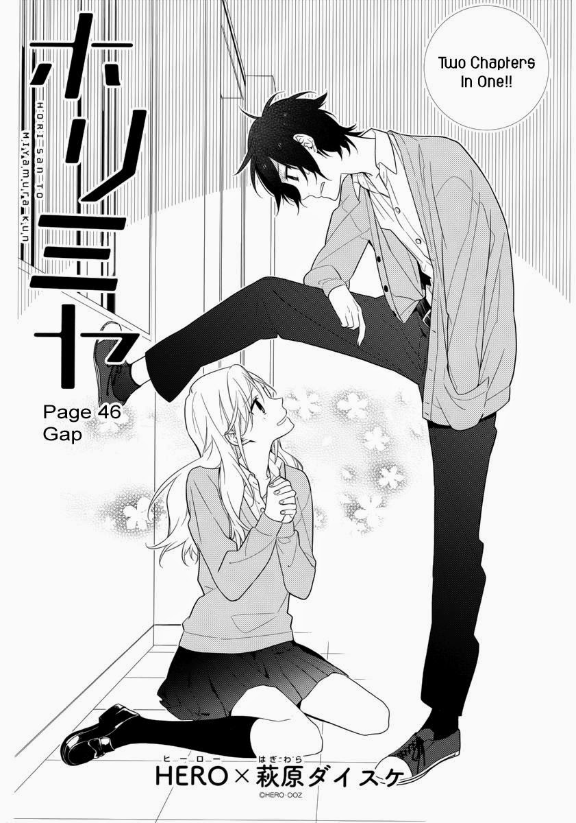 Gap is the forty-sixth chapter of the Horimiya manga series by HERO and Dai...