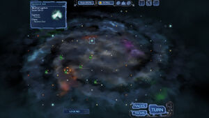 Galaxy Map screen