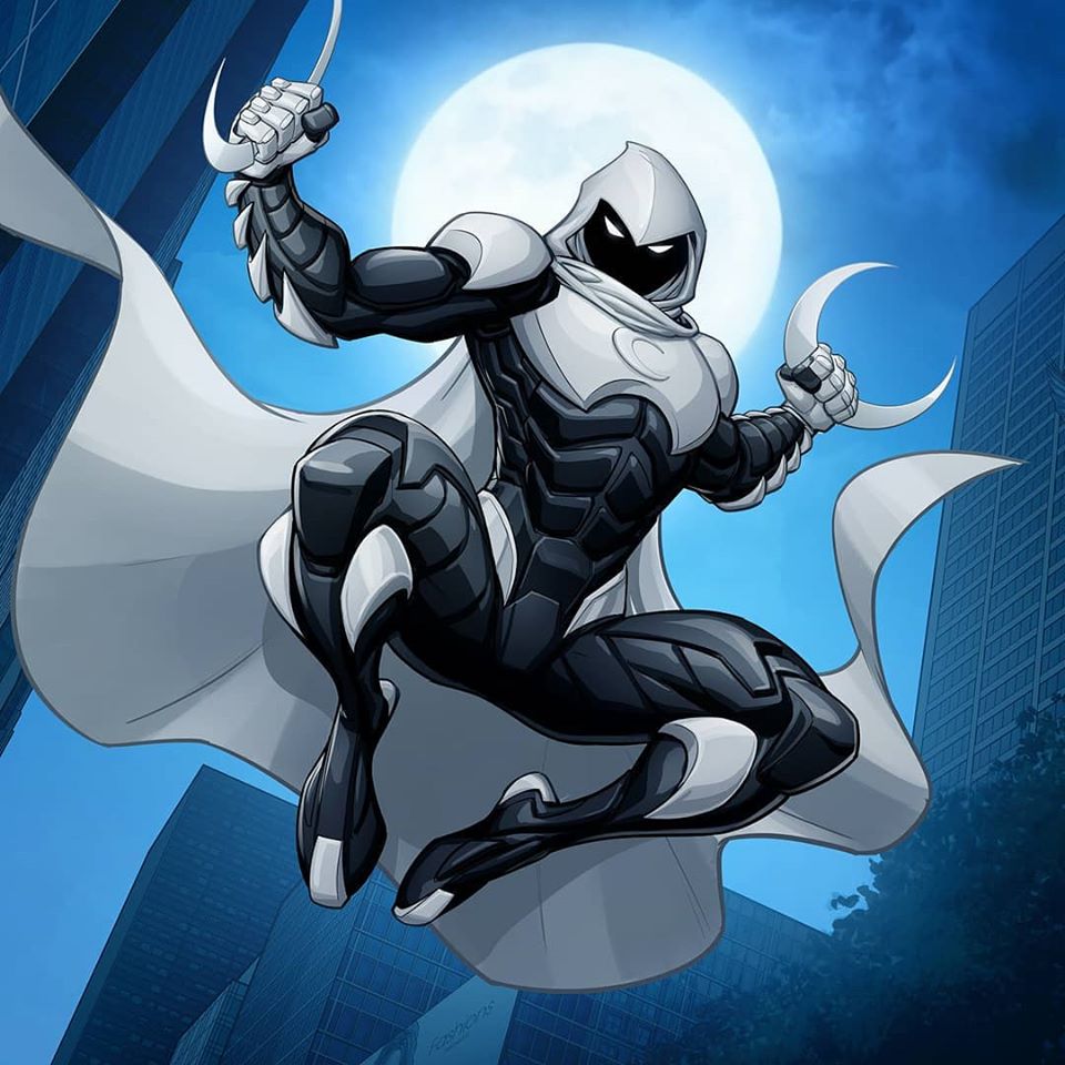Moon Knight/Gallery/Official Artwork | Marvel's Spider-Man Animated Series  Wiki | Fandom