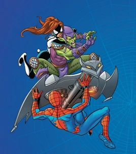 Spider-Man, Spider-Girl, and Green Goblin Demolition Days