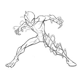 61 Coloring Pages Spiderman Miles  Best HD