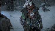 Aratak talking to Aloy.