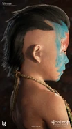 Closeup artwork of a generic Lowland Tenakth child from the side by Thomas Sykutera.[17]