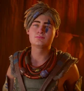 Bast in Horizon Zero Dawn Remastered.