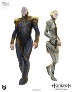 Concept art of Erik and Tilda by Ilya Golitsyn.[20]
