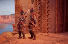 Солдаты Карха Тьмы у входа в Соколиный Насест