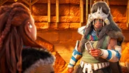 Kimik talking to Aloy.