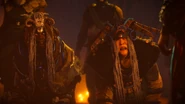 Lansra begging Aloy for forgiveness.[4]