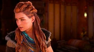 Aloy talking to Talanah.