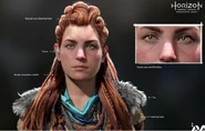 Render of Aloy in Horizon Forbidden West.
